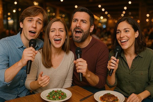 Cenas con karaoke en Bilbao